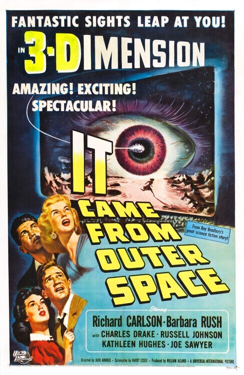 Europosters Plakát, Obraz - It Came From Outer Space 1953, 26.7 × 40 cm