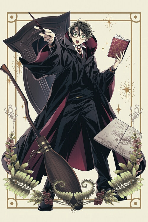 Europosters Plakát, Obraz - Harry Potter - Harry in his habitat, 26.7 × 40 cm