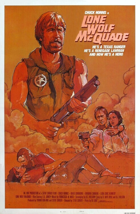 Europosters Plakát, Obraz - Lone Wolf Mcquade 02, 26.7 × 40 cm