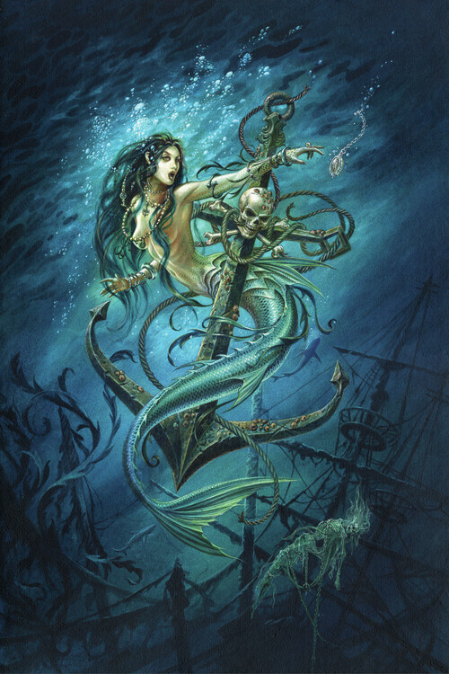 Alchemy Plakát, Obraz - Death Tide, Alchemy, 26.7 × 40 cm