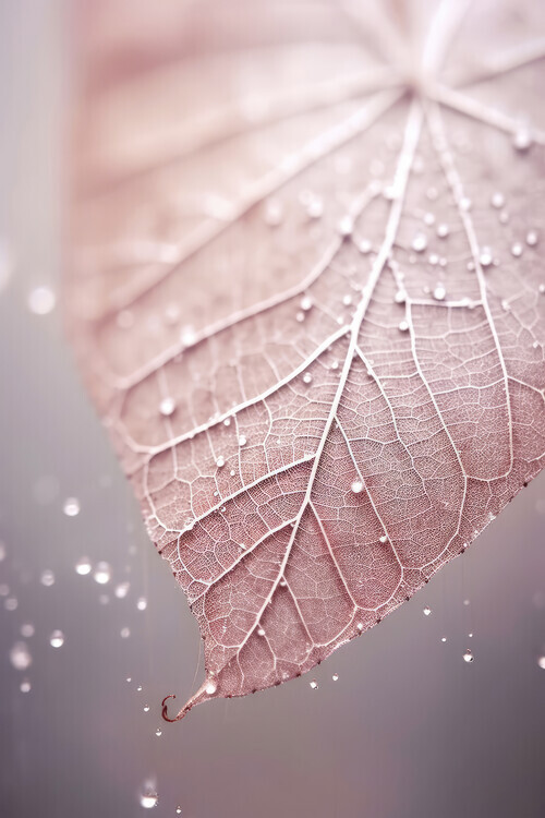 Treechild Plakát, Obraz - Rosy Leaf, Treechild, 26.7 × 40 cm