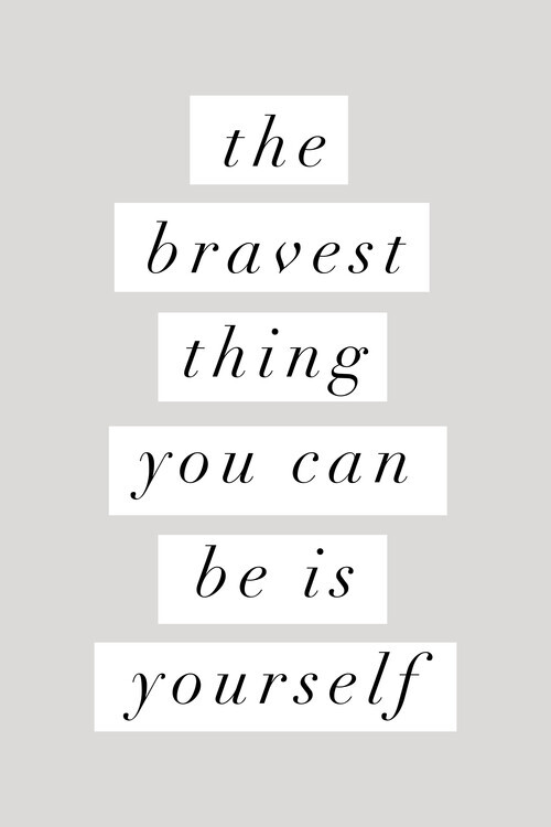 Brett Wilson Plakát, Obraz - The Bravest Thing, Brett Wilson, 26.7 × 40 cm