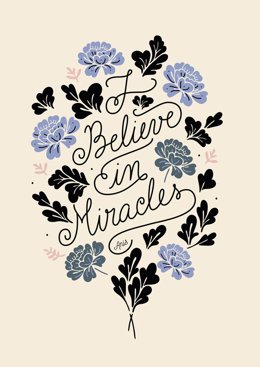 Anis Illustration Plakát, Obraz - Miracles, Anis Illustration, 30 × 40 cm