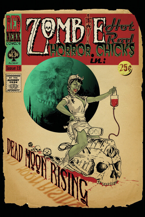 Europosters Plakát, Obraz - Zombie Tales, 26.7 × 40 cm