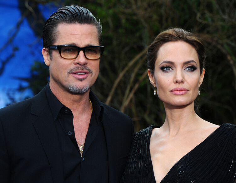 Anthony Harvey Plakát, Obraz - Brad Pitt and Angelina Jolie, Disney's 