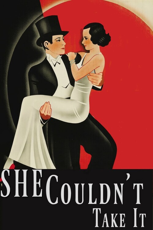 Europosters Plakát, Obraz - She Couldn't Take It (1935), 26.7 × 40 cm
