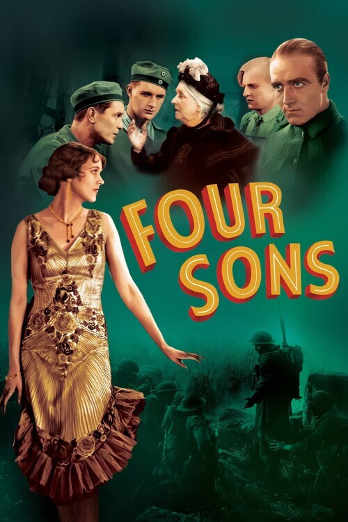Europosters Plakát, Obraz - Four Sons (1928), 26.7 × 40 cm