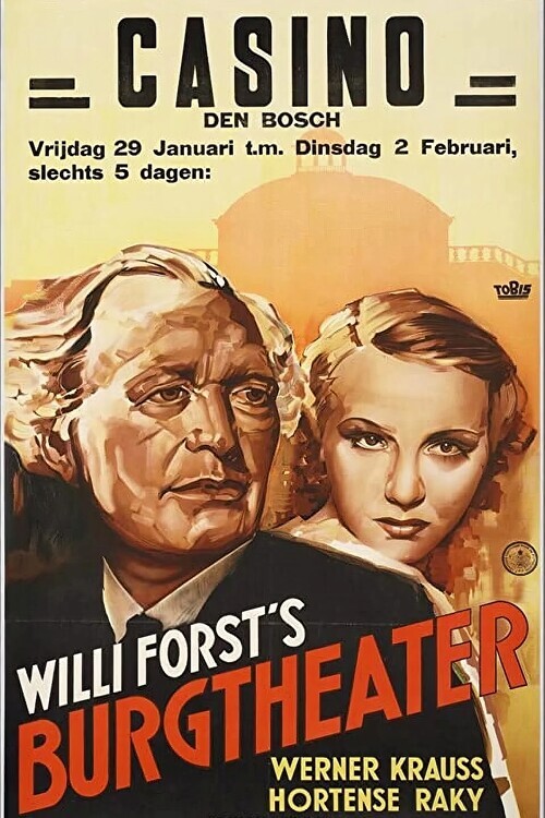 Europosters Plakát, Obraz - Burg Theatre (1936), 26.7 × 40 cm