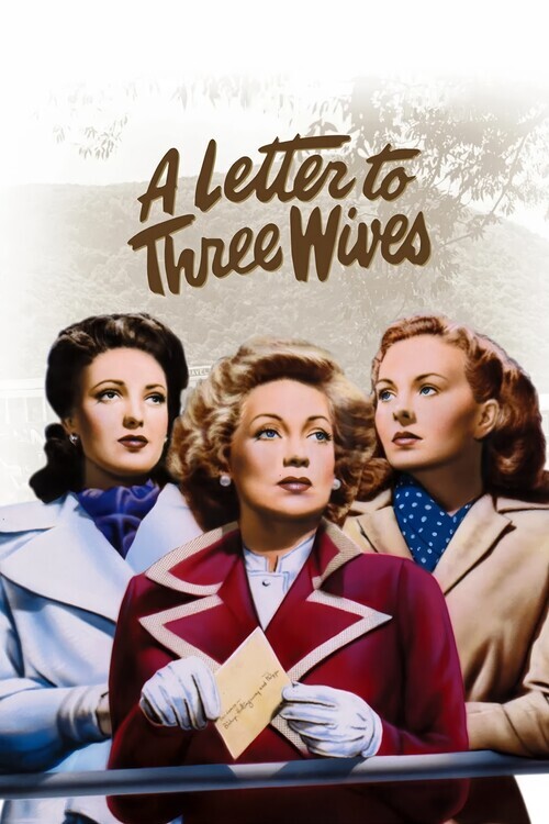 Europosters Plakát, Obraz - A Letter to Three Wives (1949), 26.7 × 40 cm