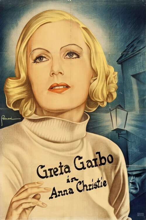 Europosters Plakát, Obraz - Anna Christie (1930), 26.7 × 40 cm