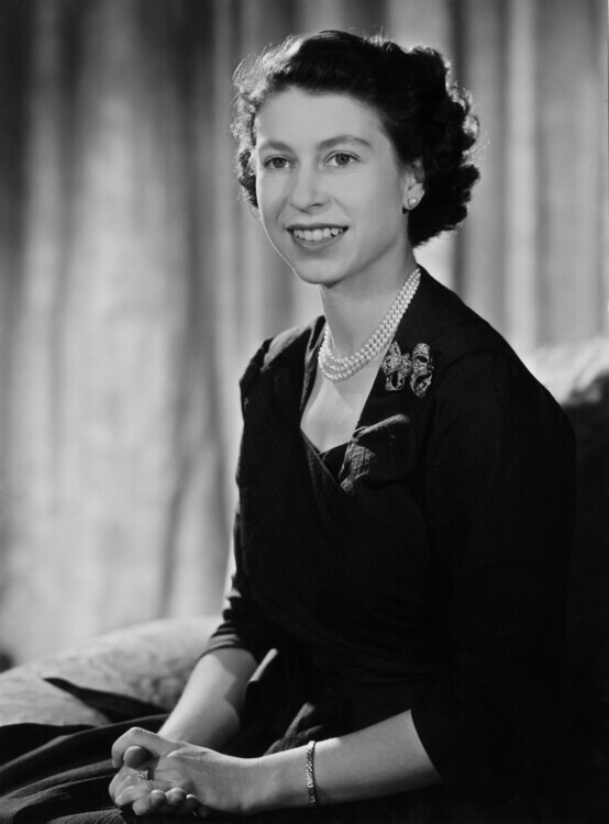 Paul Popper/Popperfoto Plakát, Obraz - Princess Elizabeth, 30 × 40 cm