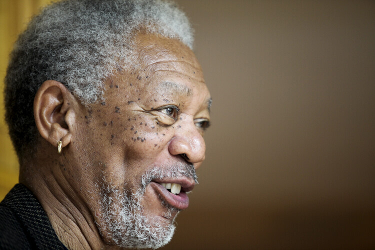 Gallo Images Plakát, Obraz - Morgan Freeman - 'Invictus' Photocall, 40 × 26.7 cm