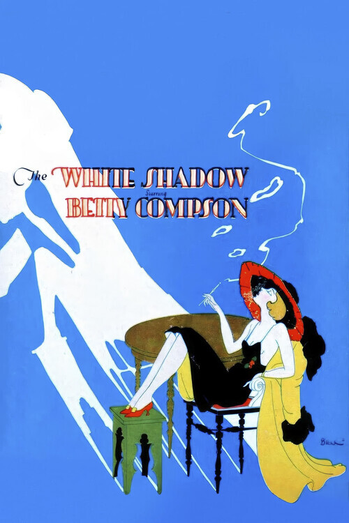 Europosters Plakát, Obraz - The White Shadow (1924), 26.7 × 40 cm