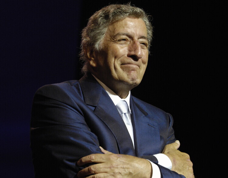 Lex van Rossen/MAI Plakát, Obraz - Photo of Tony BENNETT, 40 × 30 cm