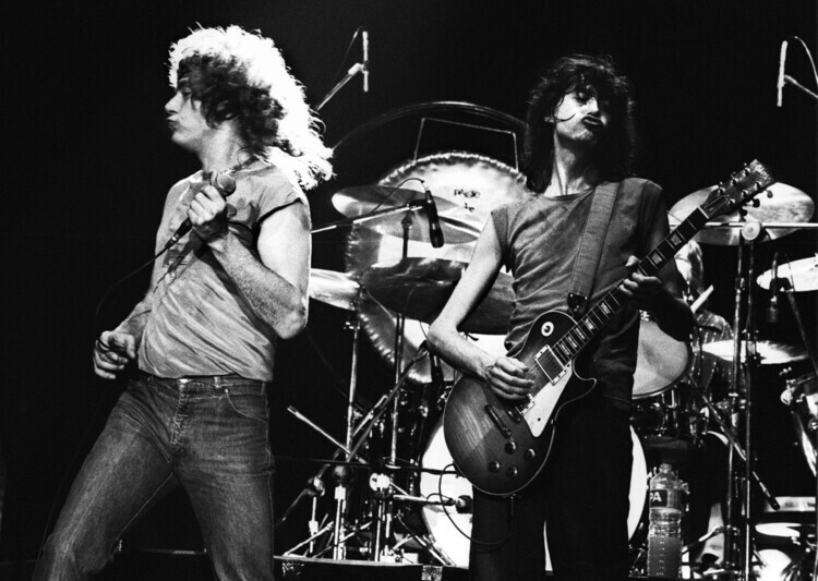 Lex van Rossen/MAI Plakát, Obraz - Photo of led zeppelin, 40 × 30 cm