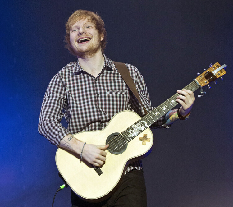 Frank Hoensch Plakát, Obraz - Ed Sheeran Performs In Berlin, 40 × 35.5 cm