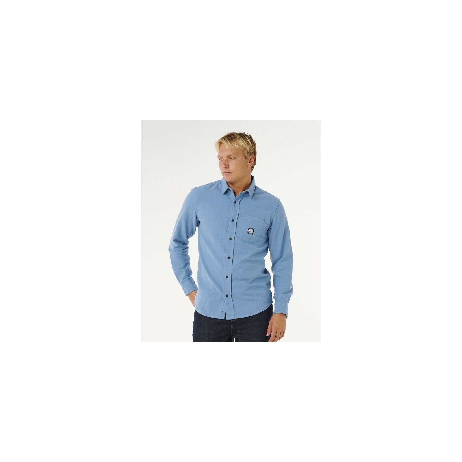 košile RIP CURL - Premium Surf L S Shirt Bluefin (2361) velikost: S