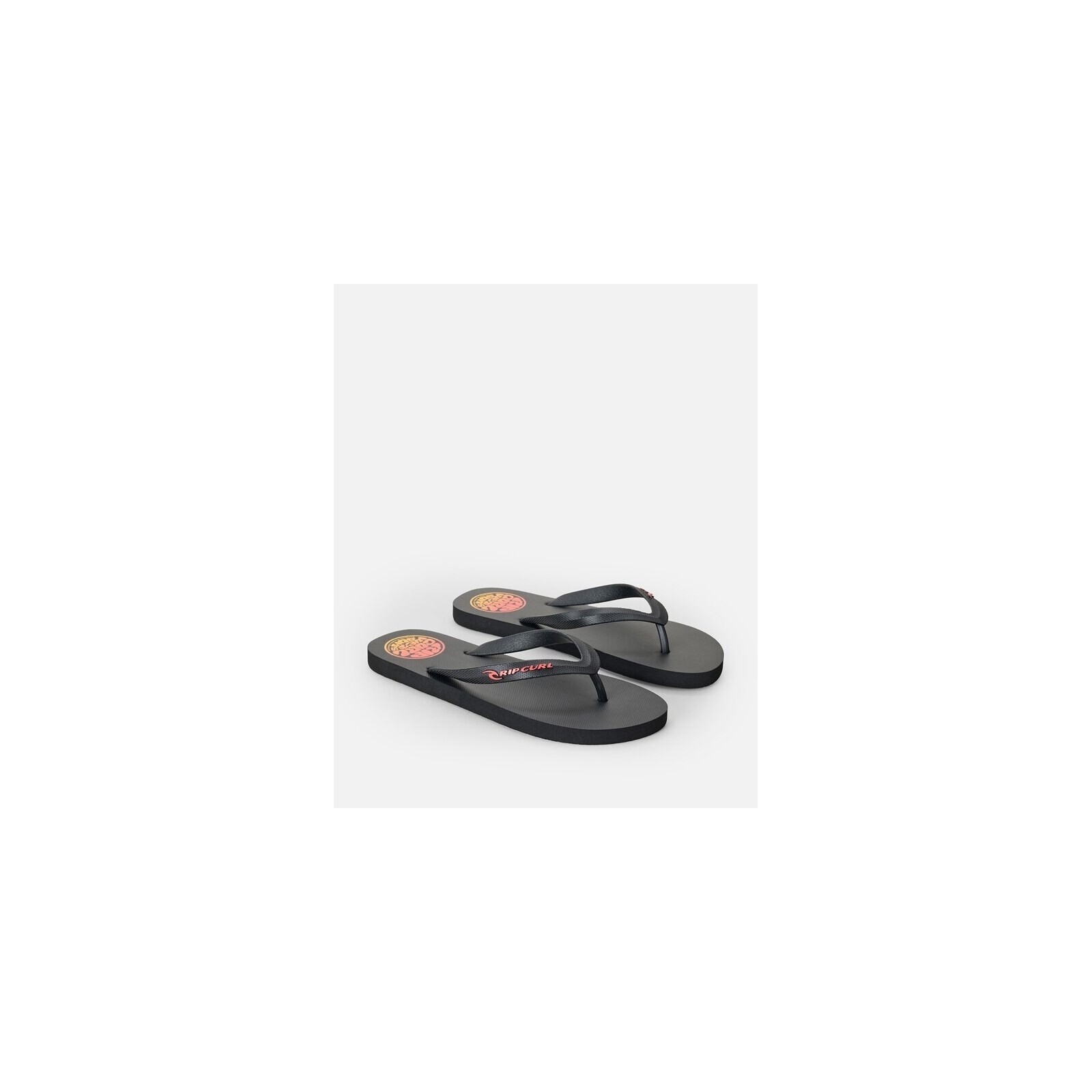 žabky RIP CURL - Icons Of Surf Bloom Open Toe Black Orange (1163) velikost: 43