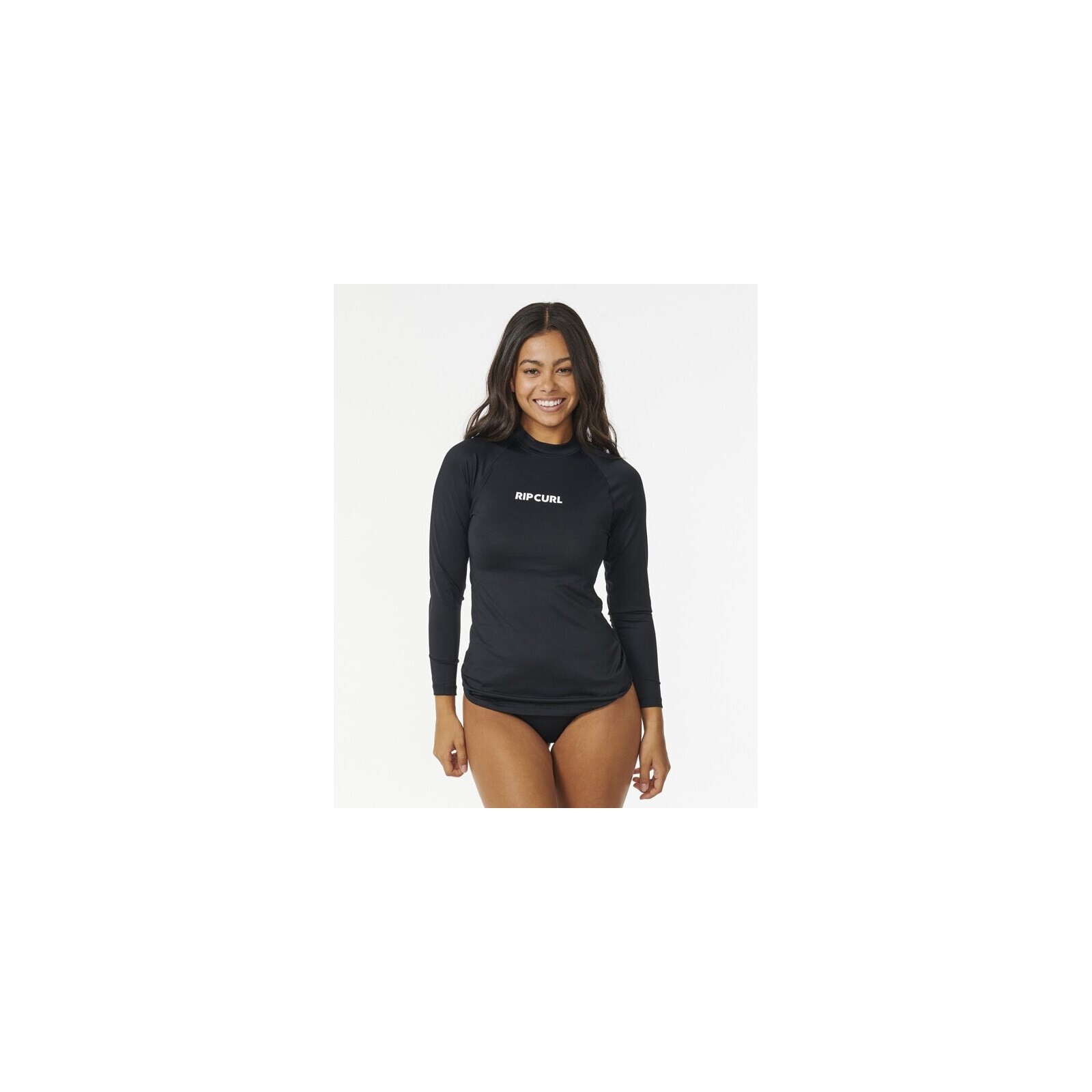 lycra RIP CURL - Classic Surf Ls UPF Rashguard Black (90)