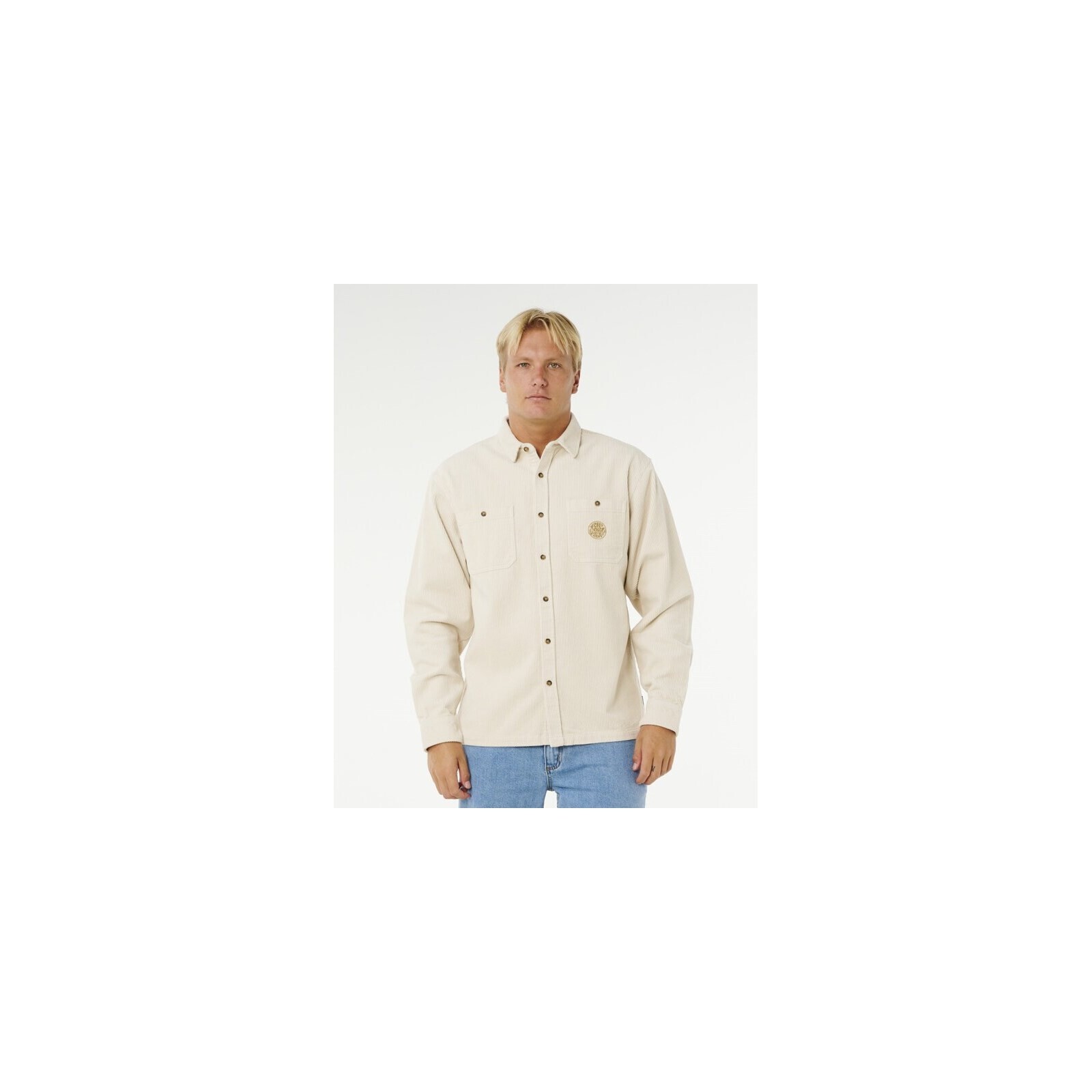 košile RIP CURL - Premium Surf Cord L S Shirt Sand Dune (2137) velikost: XL