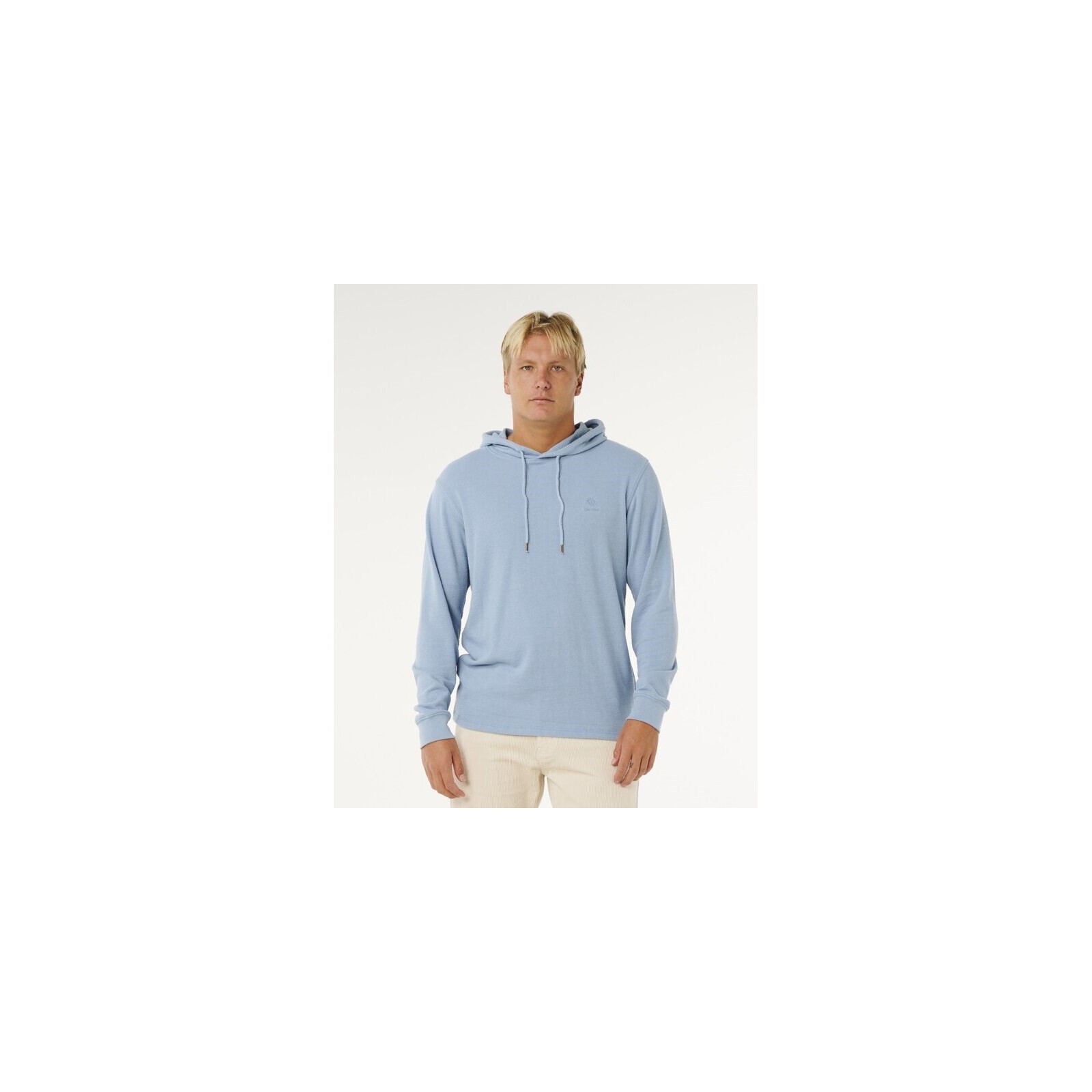 mikina RIP CURL - Pacific Rinse Tex Hood Faded Denim (4737) velikost: L