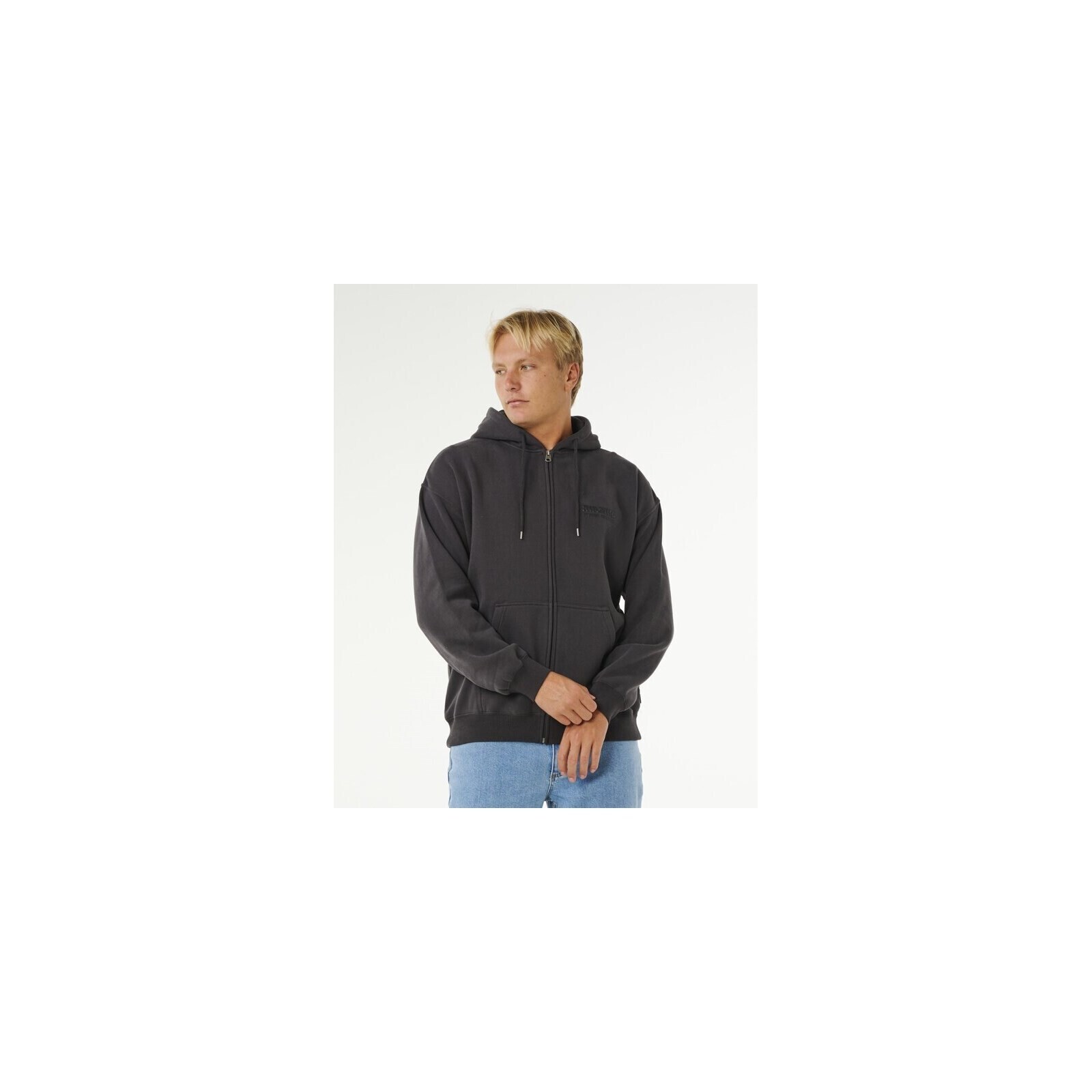 mikina RIP CURL - Surf Puff Zip Thru Washed Black (8264) velikost: L