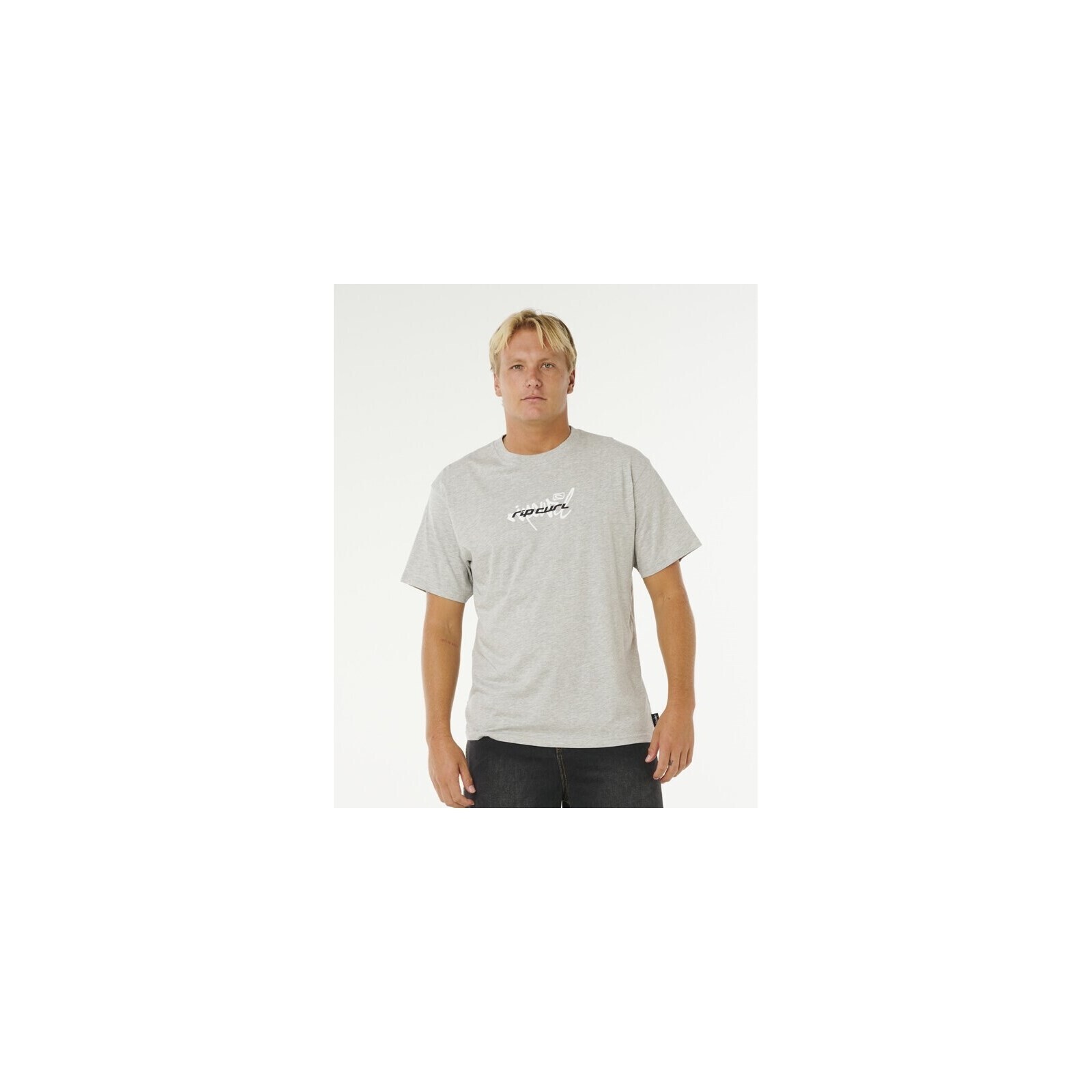 triko RIP CURL - Inner Visions Blast Over Tee Grey Marle (85)
