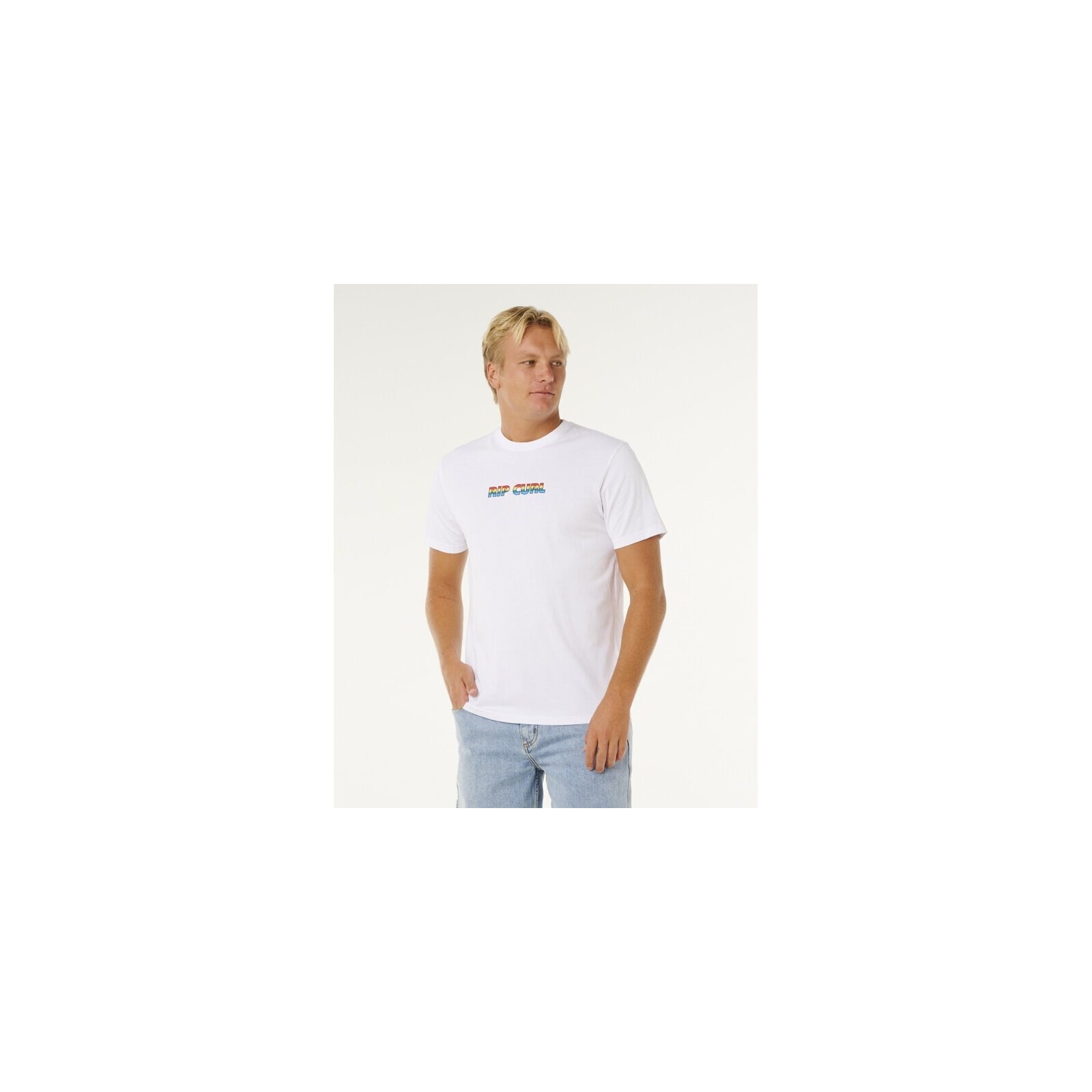 triko RIP CURL - Big Mumma Icon Tee Optical White (3262) velikost: M
