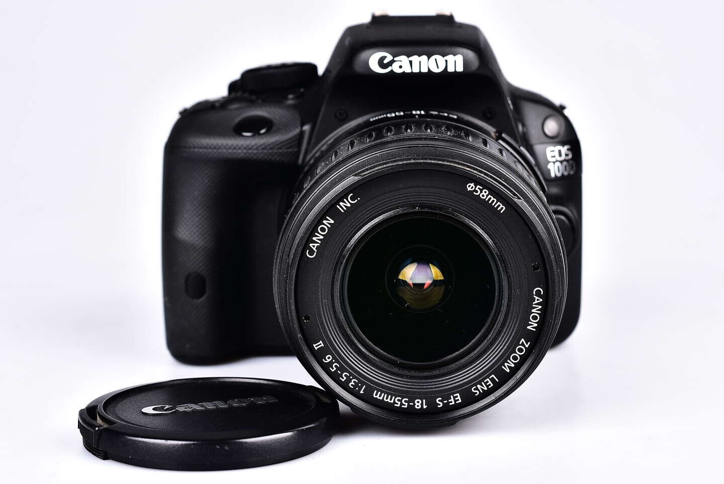 Canon EOS 100D tělo + 18-55 mm II bazar