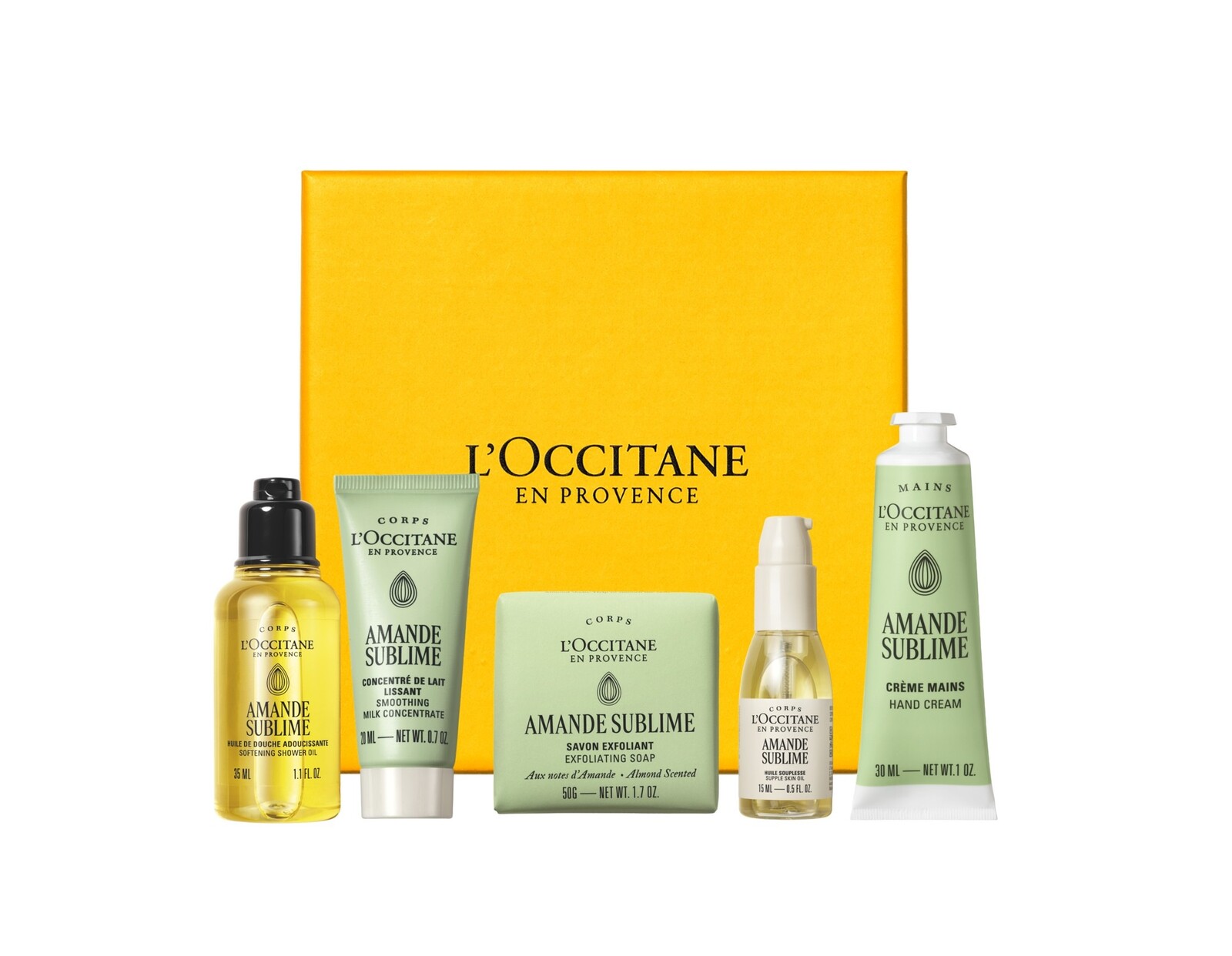 L'Occitane en Provence Dárková sada Amande Sublime Routine