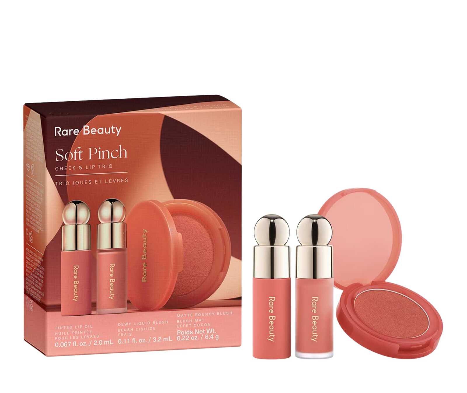 Rare Beauty Dárková sada Soft Pinch Cheek & Lip Trio