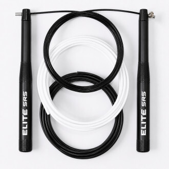 EliteSRS Švihadlo Performance Speed Rope - 3 Cable Bundl - black ELITE78