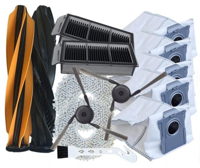 13ks HEPA filtry, kartáče, sáčky, mopy pro DREAME L50 Pro Ultra, X50 Master, X50 Ultra /Complete, sada