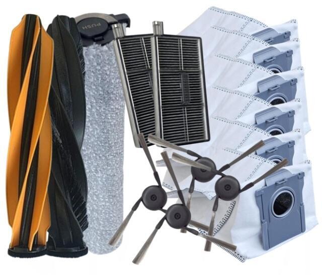 14ks HEPA filtry, kartáče, mop roller, sáčky pro MOVA Z60 Ultra Roller