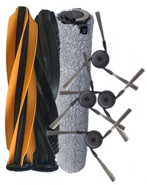 6ks Kartáč, kartáčky a mop roller pro MOVA Z60 Ultra Roller sada