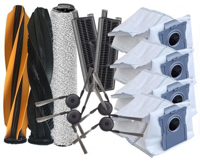 12ks Sada HEPA filtry, kartáče, mopovací válec pro MOVA Z60 Ultra Roller