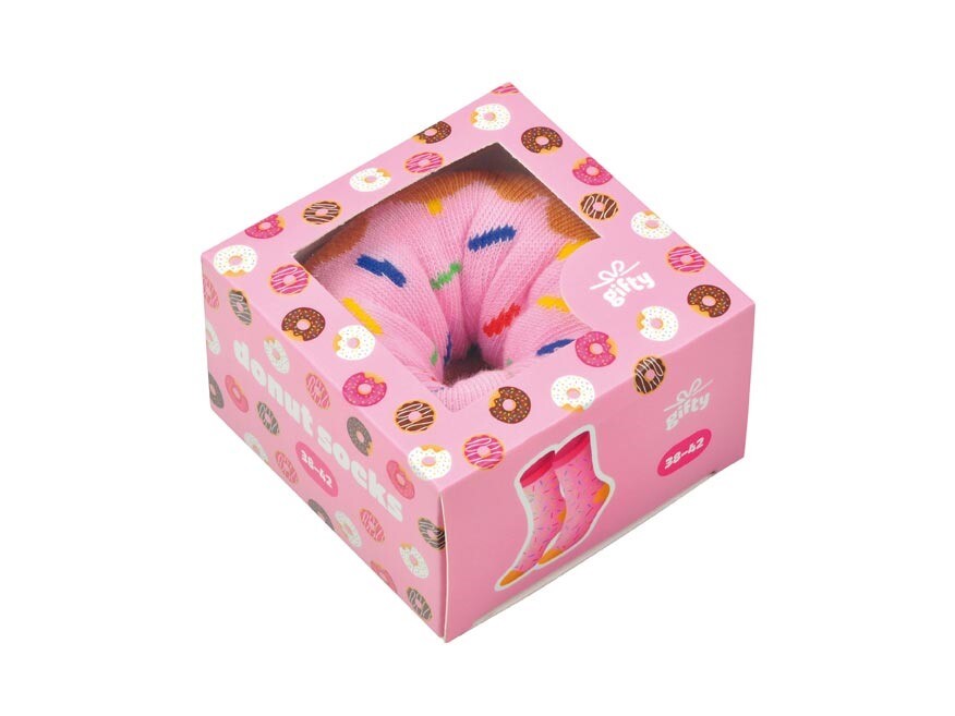MFP 1042907 Gifty - Ponožky 31-35 Gifty - DONUT pink