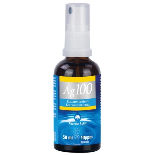 Koloidní stříbro Ag100 10ppm spray 50ml