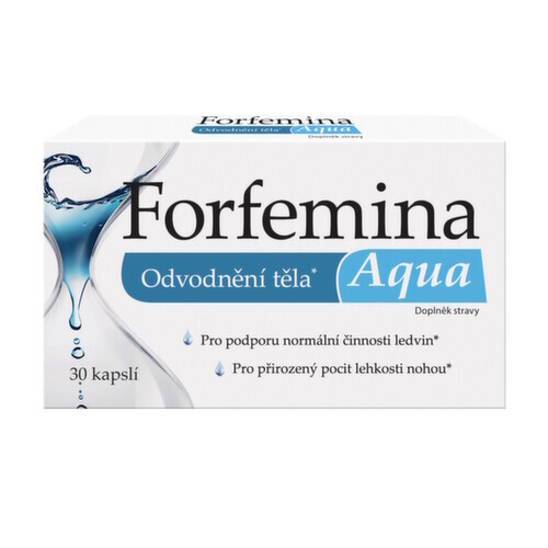 Forfemina Aqua odvodnění těla 30 kapslí