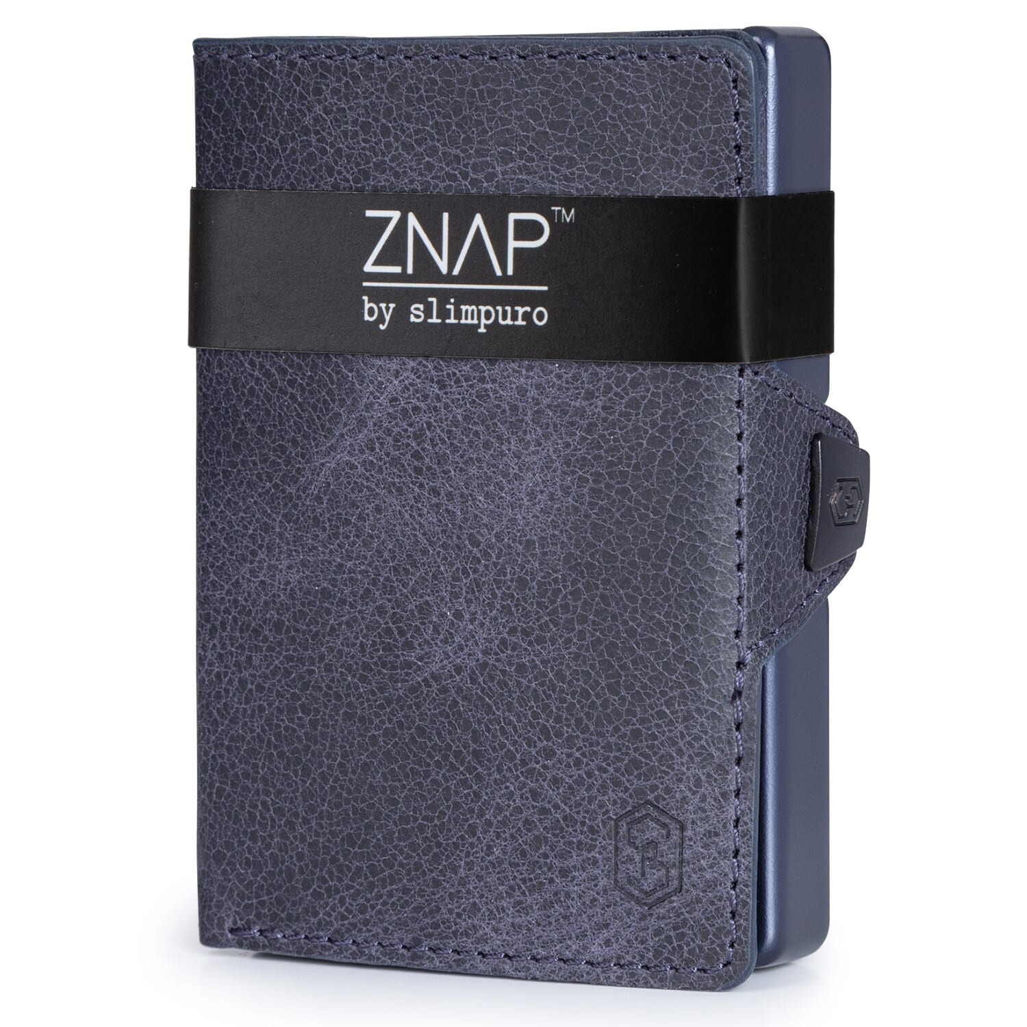 Slimpuro ZNAP Slim Wallet, 8 karet, přihrádka na mince, 8,9 x 1,5 x 6,3 cm (Š x V x H), ochrana RFID