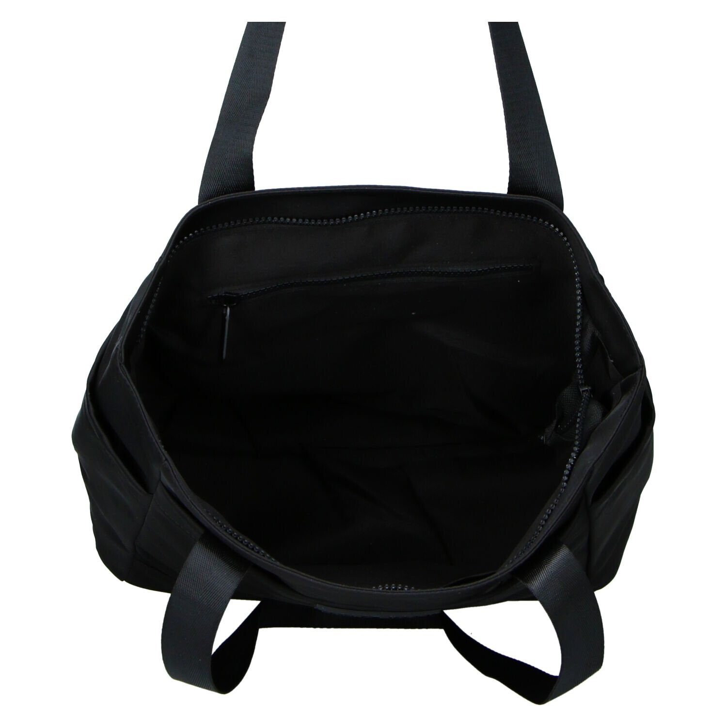 Prostorná dámská shopper taška LB Nicole, černá