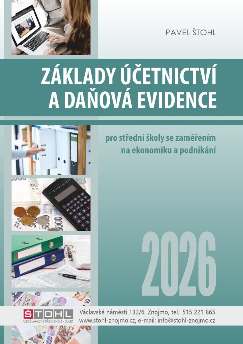 Základy účetnictví a daňová evidence 2026 - Pavel Štohl