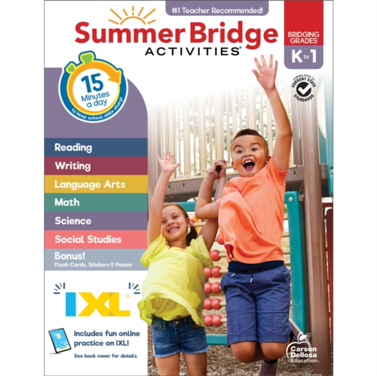 Summer Bridge Activities, Grades K - 1 - Carson Dellosa Education