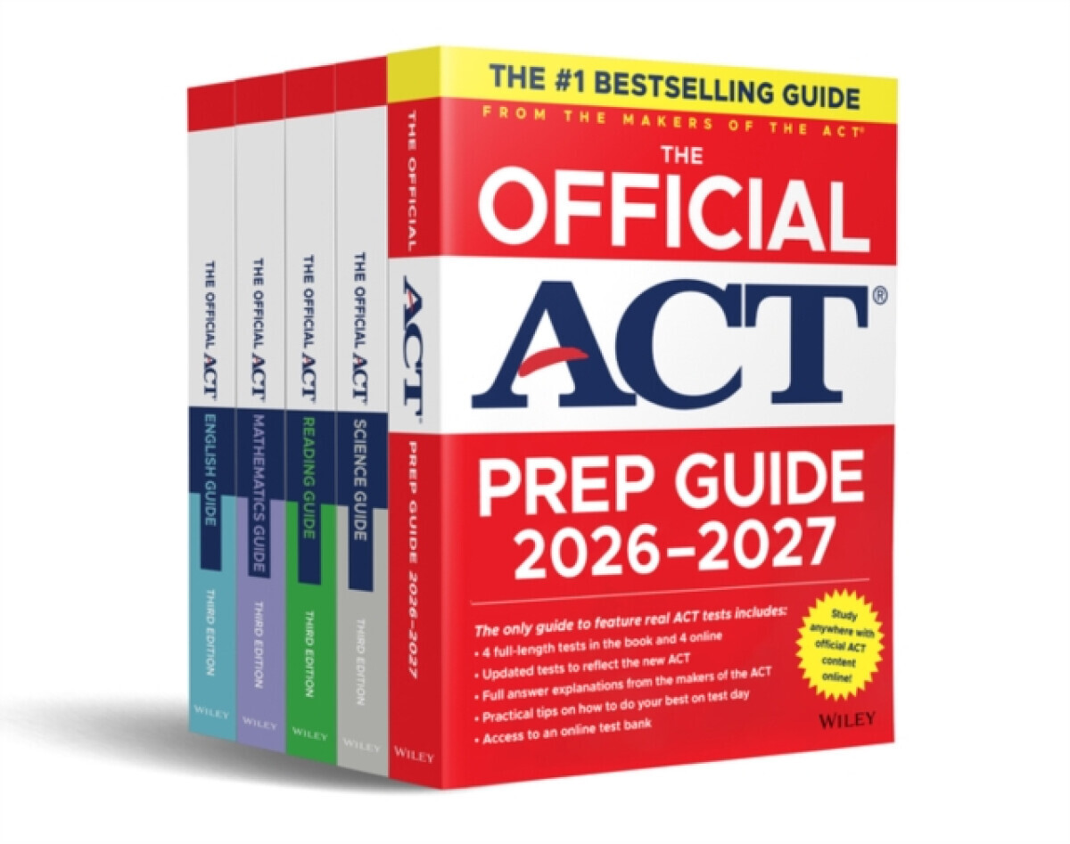 The Official ACT Prep & Subject Guides 2026-2027 Complete Set - ACT