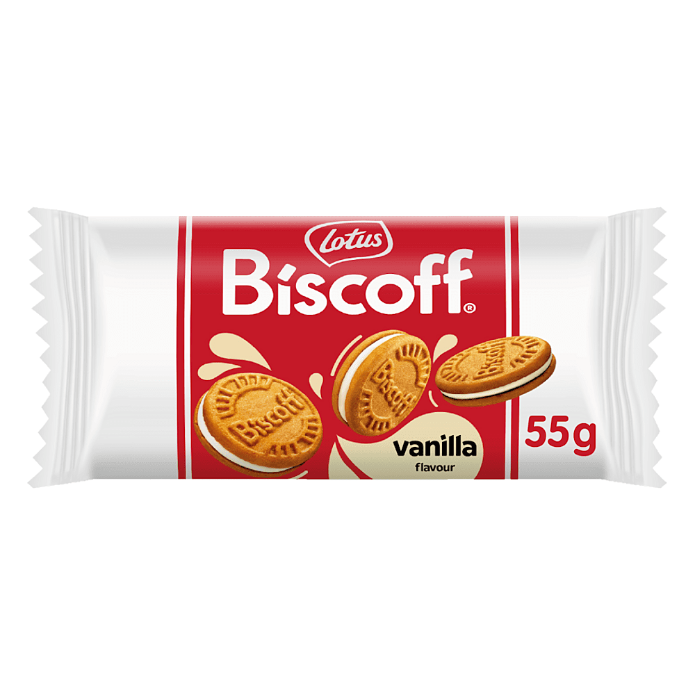 BISCOFF Sušenky plněné krémem s vanilkovou příchutí 55 g
