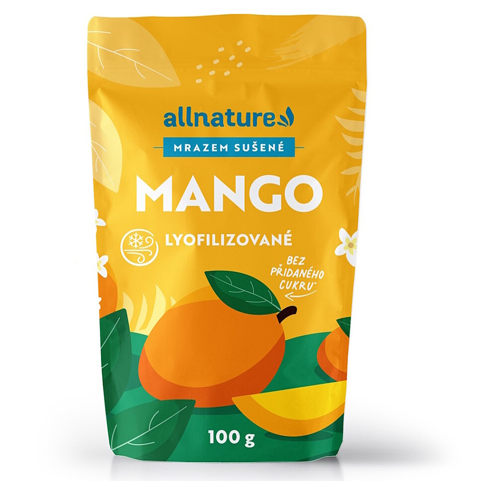ALLNATURE Mango sušené mrazem 100 g