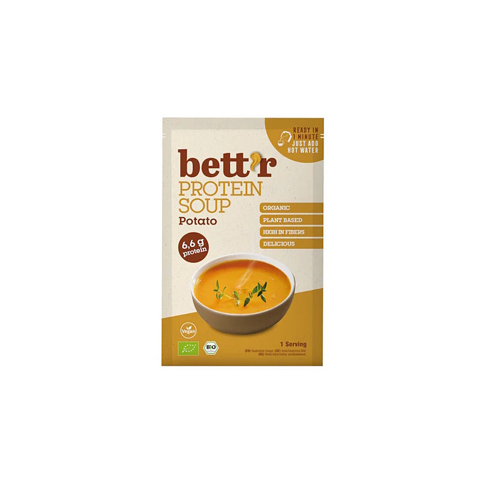 BETT'R Polévka instantní bramborová proteinová BIO 30 g