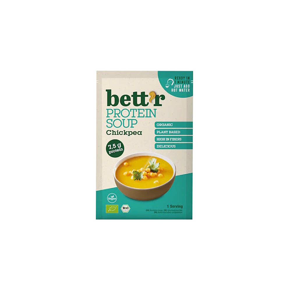 BETT'R Polévka instantní cizrnová proteinová BIO 30 g