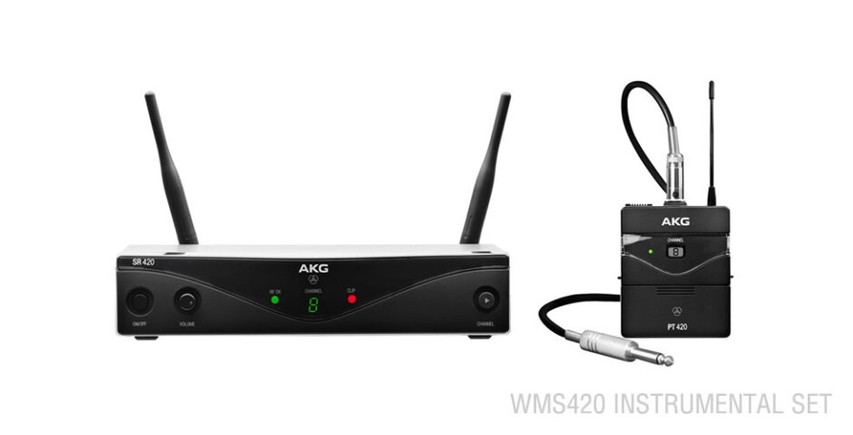 AKG WMS420 Wireless Instrumental Set A A-Stock