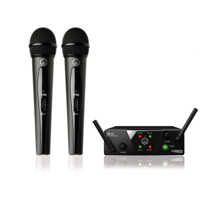 AKG WMS40 MINI2 VOCAL SET DUAL US25AC A Stock